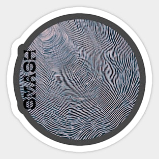 Smash Fingerprint 93 Sticker